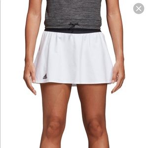 Adidas Tennis Skirt Sz Large Climalite white and black